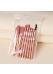 8pcs Mini Makeup Brush Tool Set Face Beauty Cosmetic Brush for Beginner Eyelashes Lip Concealer Blush Makeup Brushes Set