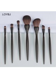 WYG BEAUTY Cosmetic Brushes Set Powder Foundation Blush Brushes Contour Eyebrows Eyeshadow Concealer Cosmetic Blending Brush Makeup