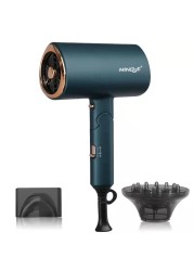 MINGGE T1 1800W Home Silent Hair Dryer Foldable Hair Dryer Quick Dry Professional Salon Hair Dryer Negative Ions Hair Care Tools