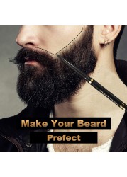 Fashion Men's Beard Makeup Enhancer Mustache Tinting Tools Beard Hair Loss Prevention Facial Bristles Waterproof Styling Pen