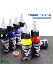 30ml/Bottle Professional Tattoo Pigment Permanent Ink Tattoo Painting Supply For Body Beauty Tattoo Art Tattoo Ink