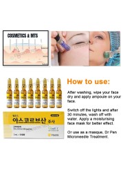 Korea Original Vitamin C Hyaluronic Acid Anti Aging Freckle Skin Whitening Serum Ampoule For Mesotherapy Dr Pen Microneedle Treatment