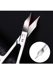 KK Nail Scissors Professional Nail Clippers Set Stainless Steel Manicure Tools Nano Glass Nail File Cutter Hand Foot Care