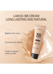 BB Cream 18 Hours Long Lasting Liquid Foundation Waterproof Acne Marks Flawless Natural Base Face Makeup Concealer Concealers