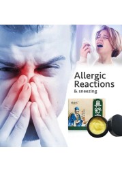 5pcs/10pcs Allergic Rhinitis Balm Neti Sneezing Plasti Ointment For Allergy Chronic Rhinitis Sinus Stuffy Nose Care