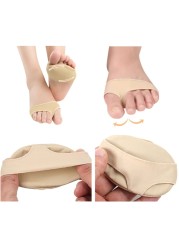 D2TA 1 Pair Gel Pad Metatarsal Sleeves Metatarsal Pads for Foot Pain