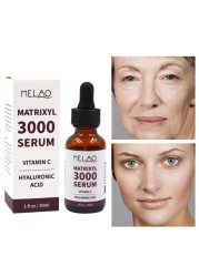Matrixyl 3000 Vitamin C Serum Hyaluronic Acid Reduces Sun Spots Wrinkles Face Serum 30ml