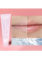 6 colors pure transparent moisturizing moisturizing lip balm lip glaze cosmetics lip gloss makeup beauty health