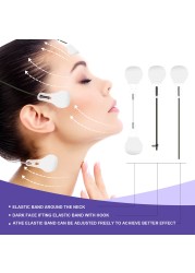Rubber Invisible V Shape Thin Face Stickers Waterproof Instant Wrinkle Sagging Skin Face Lifting Fast Chin Adhesive Tape for Wom