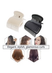 12pcs Salon Hot Roller Hair Clips Insulation Claw Curler Replacement Clamp For Women Girls Hair Department Styling Tool