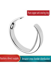 Anti Snoring Ring Magnetic Therapy Acupressure Anti Snoring Device Snore Stopper Finger Ring Sleeping Aid 3 Size