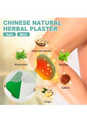 15pcs=1bag Knee Joint Pain Plaster Chinese Wormwood Extract Sticker for Joint Pain Rheumatoid Arthritis Pain Relief Patch W008