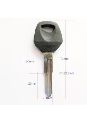 Motorcycle Key For Suzuki Magnet Anti-theft Ignition Switch AN250 AN400 AN650 Burgman Magnetic Sj50 V125G V125S V50 AG50 60