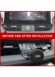 For Toyota RAV4 2020 Magnetic Phone Holder Interior Dashboard GPS Ventilating Grille For Toyota RAV4 2019 2020