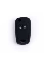 Car Styling Remote Key Holder Skin Fob Cover Silicone Car Key Shell For Opel Astra J Corsa D Zafira C Mokka Insignia Meriva