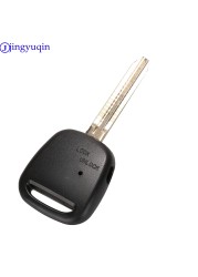 JINGYOKEN 1/2 Button Remote Control Key, Blade Cover, Fits Toyota Carina Estima Harrier Previa Corolla Celica