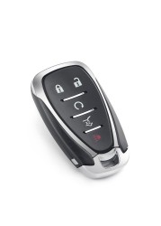 KEYYOU Smart Remote Key Case For Chevrolet Chevy Camaro Cruze Malibu 2016 2017 2018 2019 2020 2/3/4/5 Buttons
