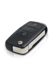 KEYYOU 433mhz Flip Remote Key Shell For VW Golf Passat Polo Jetta Touran Bora Sharan 1J0959753DA 1J0959753AH 1K0959753G ID48