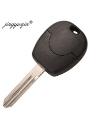 jingyuqin 2 Button Car Key Case For Nissan Primera Micra Terrano Almera X Trail Remote Uncut Blade Key Fob Shell Replacement