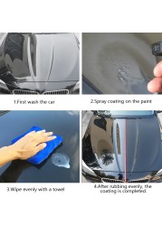 500ml Auto Ceramic Coating Nano Liquid Quatine Nano Hydrophobic Polishing Film Coating Coating Agent Car Polish Nano Coating