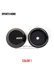 4pcs/lot 68mm Car Wheel Center Hub Caps for SSR Logo Emblem CE28 Rim TE37 Tokyo Time Attack