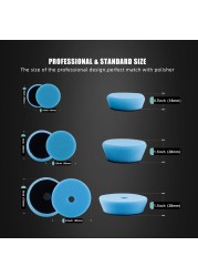 (Wholesale 1 Set & 5 Sets) SPTA 32pcs 1"/2"/3" T-Shape Car Detail Polishing Polishing Pads for Car Polisher Electric Drill