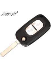 jingyuqin Flip Remote Key Fob 2/3 Buttons 433MHz ASK ID46 PCF7961 For Mercedes-Benz Citan 2012 - 2019 Smart W364