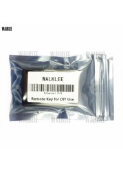 WALKLEY - Remote Car Key for Renault Megane Modus Clio Kangoo Logan Sandero Duster with Chip PCF7946 or PCF7947