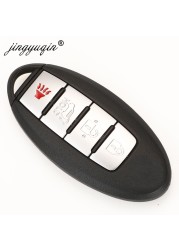 jingyuqin S180144106 433MHz 4A-PCF7953M Keyless Smart Car Remote Fob for Nissan Rogue X-Trail 2014 2015 2016 KR5S180144106