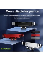 Car Mobile Phone Holder For Toyota Aizua CHR C-HR 2018 2019 2020 Special Mounts Stand GPS Gravity Navigation Bracket Accessories