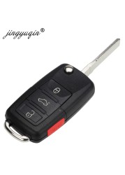 jingyuqin - Car Remote Key, 1J0959753AM Car Key for Volkswagen Beetle Golf Passat Jetta 315MHz ID48 1J0 959 753 AM 5FA008399-30 2000-2006 Key Fob