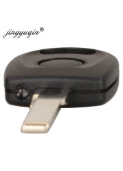 jingyuqin Remote Fob Car Transponder Key ID48 Chip For VW Polo Bora B5 Passat Skoda Seat Caddy Lupo Sharan Transporter Key Shell