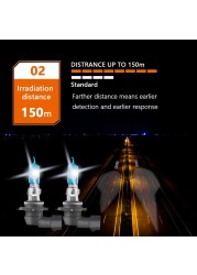 OSRAM H7 H4 H1H8 H3 H11 9005 9006 HB3 HB4 Night Breaker Halogen Bulbs Fog Lights 12V 55W 3700K + 150% Brightness (2pcs)