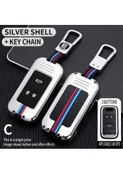 Car Key Case For Chery 8 7 5X 2019 2020 Tiggo 8 Tiggo 7 Smart Keyless Remote Cover Fob Key Cover Set Accessories