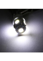 10 قطعة/مجموعة تيار مستمر T10 5050 5SMD سيارة القراءة مصباح على شكل قبة سيارة LED 12 فولت المحمول لوحة ترخيص ضوء سيارة إسفين الداخلية الجانب ماركر ضوء