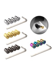 4psc Bullet Shell Universal Car Wheel Tire Valve Caps,Rim Tire Stem Covers,Aluminum Alloy Car Styling Parts Accessories