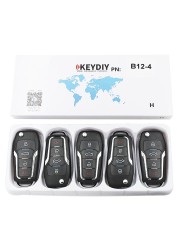 KEYDIY B Series B12-4 4 Button Universal KD Remote Control for KD200 KD900 KD900+ URG200 KD-X2 Mini KD for Ford