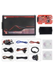 No Tokens Online 2.8 EU Red KESS KTAG V5.017 OBD2 Manager Tuning K-T V7.020 4 LED BDM Frame K-T Automotive ECU Programmer