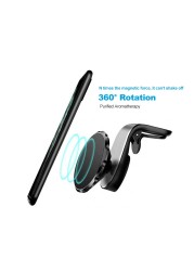 2pcs 360 degree rotation interior accessories aluminum alloy phone holder non-slip aromatherapy fixed car air vent easy to install