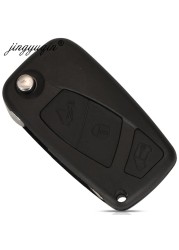 jingyuqin Folding Car Remote Key Shell Case For Fiat Iveco Daily MK4 2006 2007 2008 2009 2010 2011 GT10 Flip Key