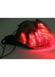 Motorcycle LED Brake Tail Light Turn Signal Taillight For Kawasaki Z750/Z1000 ZX-6R ZX6R 2009-2012 ZX-10R 2008-2010