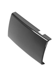 Center Armrest Box Cover Storage Box Trim Cover Carbon Fiber Style Replacement For Mercedes-Benz S Class W221 2008‑2012 For