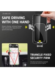 Car Mobile Phone Holder For Volkswagen VW Lavida 2015-2017 Special Air Vent Stand GPS Gravity Navigation Bracket Car Accessories