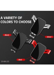 Car Mobile Phone Holder Air Vent Mounts GPS Navigation Holder Bracket Car Accessories For Skoda Octavia 2016 2017 2018 2019 2020