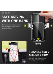 Car Mobile Phone Holder For Toyota Camry 2018 2019 Special Air Vent Mounts Stand GPS Gravity Navigation Bracket Car Accessories