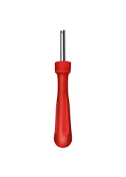 Valve Core Tire Easy Use Car Use Durable Replacement Repair Stems Caps Slotted Engine Removal Tool Screwdriver Practical Metal