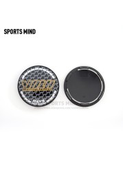 20pcs/lot 68mm VOLK Racing Wheel Car Wheel Center Hub Caps Car Refit Emblem Logo Dust-proof Cover