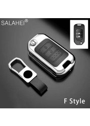 Zinc Alloy Car Key Case Cover Holder Protection For Honda Civic City HRV CRV XRV Crider Odyssey Pilot Fit Accord Vezel Jade 2019