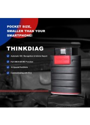 ThinkDiag Old Version Bluetooth Code Reader OBD2 Scanner Andriod IOS Diagnostic Tool Oil Reset Service Instead of EasyDiag