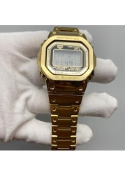 Watch Lens Refit Effect of Refitting for Casio G-shock DW-5600 Series GW-B5600 GB-5600 GWX-5600 DW-5025 Tempered Glass Lens Band